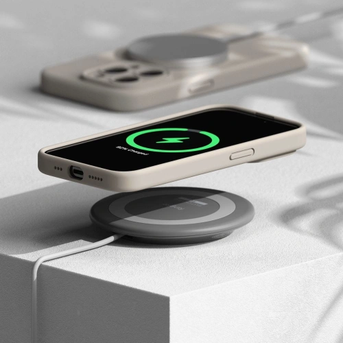 Buy Ringke Silicone Magnetic MagSafe Apple iPhone 15 Pro Max Stone - RGK1844 - {ean13} - Home Screen Store Europe