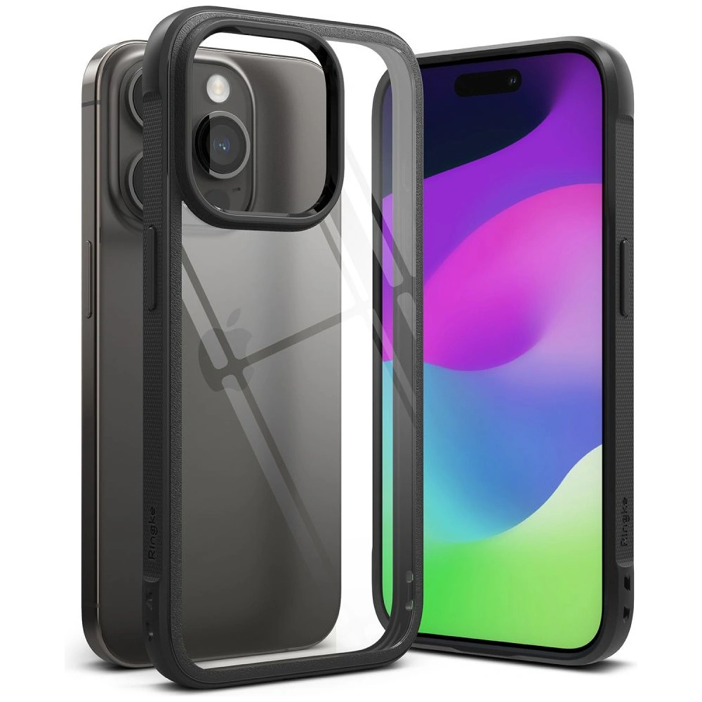 Etui Ringke Fusion Bold Apple iPhone 15 Pro Black