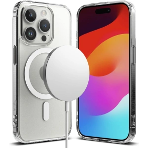 Etui Ringke Fusion Magnetic MagSafe Apple iPhone 15 Pro Matte Clear