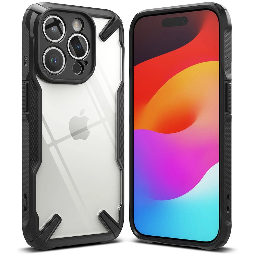 Etui Ringke Fusion-X Apple iPhone 15 Pro Black