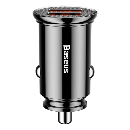 Kup Auto nabíječka Baseus Circular 2xUSB QC3.0 5A 30W (černá) - BSU346BLK - {ean13} - Sklep Home Screen