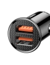 Kup Ładowarka samochodowa Baseus Circular 2xUSB QC3.0 5A 30W (czarna) - BSU346BLK - {ean13} - Sklep Home Screen