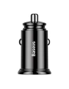 Kup Ładowarka samochodowa Baseus Circular 2xUSB QC3.0 5A 30W (czarna) - BSU346BLK - {ean13} - Sklep Home Screen