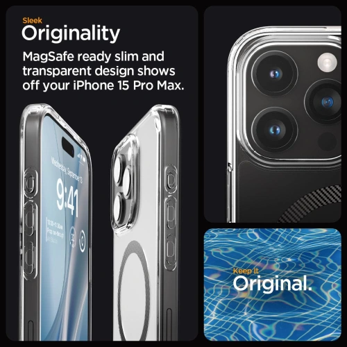 Buy Spigen Ultra Hybrid Mag MagSafe Apple iPhone 15 Pro Max Carbon Fiber - SPN2955 - {ean13} - Home Screen Store Europe