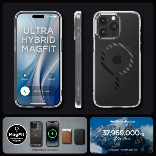 Kup Etui Spigen Ultra Hybrid Mag MagSafe Apple iPhone 15 Pro Max Carbon Fiber - SPN2955 - {ean13} - Sklep Home Screen
