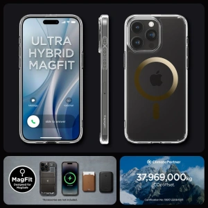 Kup Etui Spigen Ultra Hybrid Mag MagSafe Apple iPhone 15 Pro Max Gold - SPN2956 - {ean13} - Sklep Home Screen