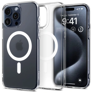 Buy Spigen Ultra Hybrid Mag MagSafe Apple iPhone 15 Pro Max Frost Clear - SPN2957 - {ean13} - Home Screen Store Europe