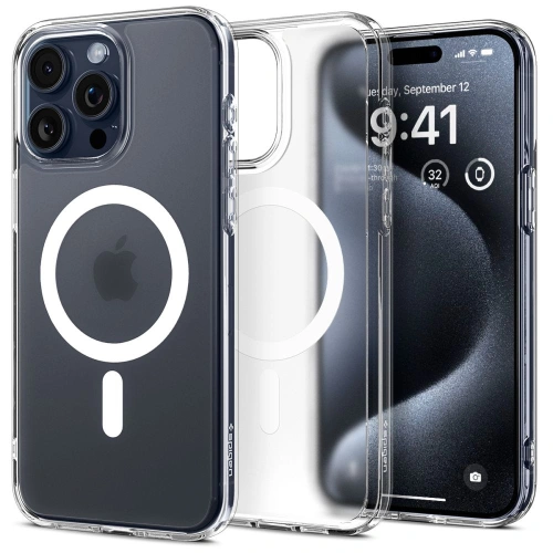 Kup Case Spigen Ultra Hybrid Mag MagSafe Apple iPhone 15 Pro Max Frost Clear - SPN2957 - {ean13} - Sklep Home Screen