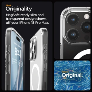 Buy Spigen Ultra Hybrid Mag MagSafe Apple iPhone 15 Pro Max Frost Clear - SPN2957 - {ean13} - Home Screen Store Europe