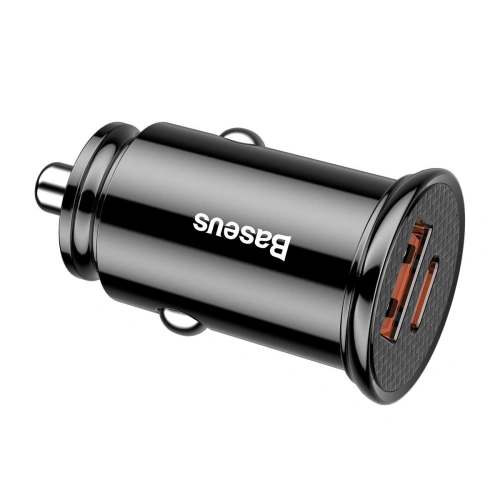 Kup Automobilová nabíječka Baseus Circular PD QC4.0+ 5A 30W (černá) - BSU347BLK - {ean13} - Sklep Home Screen