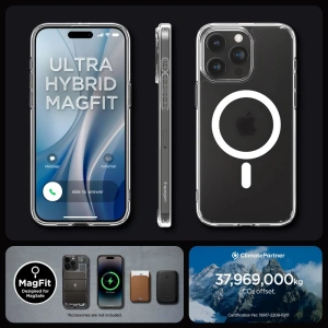 Buy Spigen Ultra Hybrid Mag MagSafe Apple iPhone 15 Pro Max Frost Clear - SPN2957 - {ean13} - Home Screen Store Europe