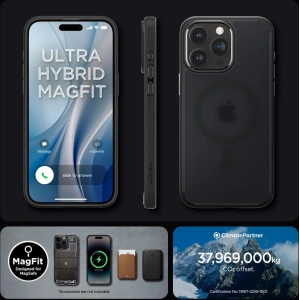 Buy Spigen Ultra Hybrid Mag MagSafe Apple iPhone 15 Pro Max Frost Black - SPN2958 - {ean13} - Home Screen Store Europe