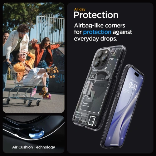 Kup Case Spigen Ultra Hybrid Mag MagSafe Apple iPhone 15 Pro Max Zero One - SPN2959 - {ean13} - Sklep Home Screen