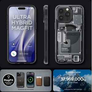 Buy Spigen Ultra Hybrid Mag MagSafe Apple iPhone 15 Pro Max Zero One - SPN2959 - {ean13} - Home Screen Store Europe