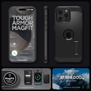 Buy Spigen Tough Armor Mag MagSafe Apple iPhone 15 Pro Max Black - SPN2961 - {ean13} - Home Screen Store Europe