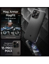 Kup Etui Spigen Mag Armor MagSafe Apple iPhone 15 Pro Max Matt Fekete - SPN2962 - {ean13} - Sklep Home Screen