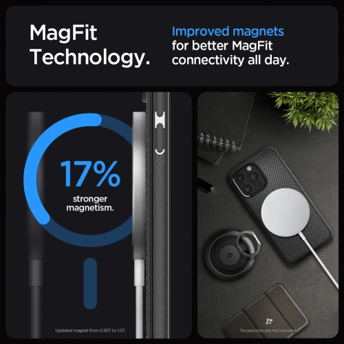 Kup Etui Spigen Mag Armor MagSafe Apple iPhone 15 Pro Max Matte Black - SPN2962 - {ean13} - Sklep Home Screen