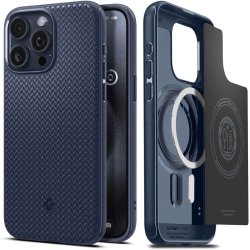 Kup Etui Spigen Mag Armor MagSafe Apple iPhone 15 Pro Max Námořnická modř - SPN2963 - {ean13} - Sklep Home Screen