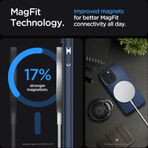 Buy Spigen Mag Armor MagSafe Apple iPhone 15 Pro Max Navy Blue - SPN2963 - {ean13} - Home Screen Store Europe