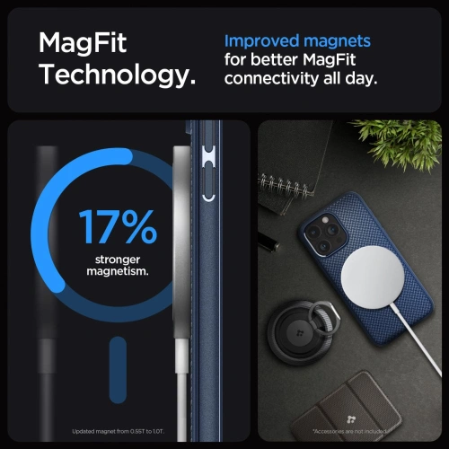 Kup Case Spigen Mag Armor MagSafe Apple iPhone 15 Pro Max Marineblau - SPN2963 - {ean13} - Sklep Home Screen