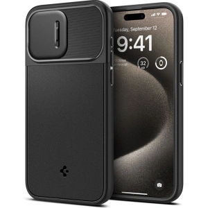 Kup Etui Spigen Optik Armor Mag MagSafe Apple iPhone 15 Pro Max Černá - SPN2964 - {ean13} - Sklep Home Screen