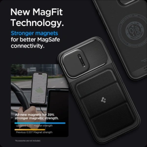 Kup Etui Spigen Optik Armor Mag MagSafe Apple iPhone 15 Pro Max Černá - SPN2964 - {ean13} - Sklep Home Screen