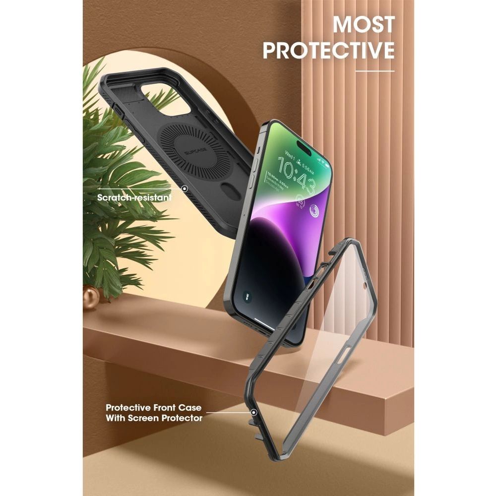 Etui Supcase Unicorn Beetle Pro Mag MagSafe Apple iPhone 15 Plus / 14 Plus Black