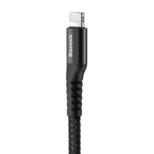 Kup Lightning rugós kábel Baseus Spring 1m 2A (fekete) - BSU350BLK - {ean13} - Sklep Home Screen