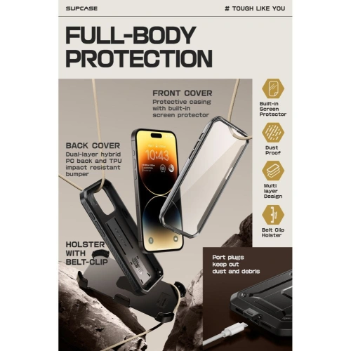 Kup Etui Supcase Unicorn Beetle Pro Apple iPhone 15 Pro Max černé - SPC391 - {ean13} - Sklep Home Screen