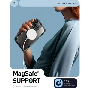 Buy Supcase IBLSN Ares Mag MagSafe Apple iPhone 15 Pro Max Black - SPC393 - {ean13} - Home Screen Store Europe