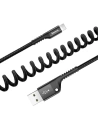 Kup Kabel sprängung Lightning Baseus Spring 1m 2A (schwarz) - BSU350BLK - {ean13} - Sklep Home Screen