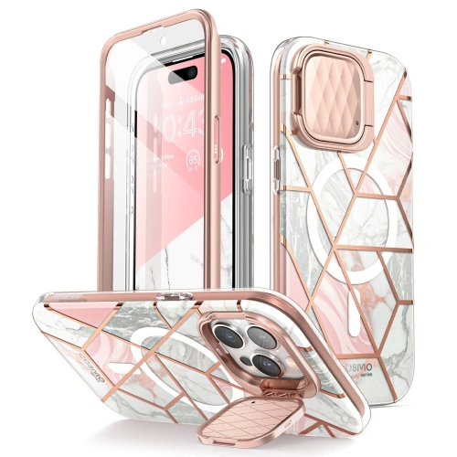 Kup Etui Supcase Cosmo Mag MagSafe Apple iPhone 15 Pro Max Mramor - SPC394 - {ean13} - Sklep Home Screen