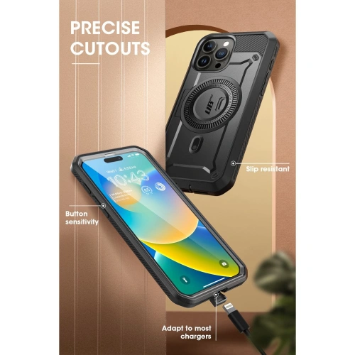 Buy Supcase Unicorn Beetle Pro Mag MagSafe Apple iPhone 15 Pro Max Black - SPC395 - {ean13} - Home Screen Store Europe