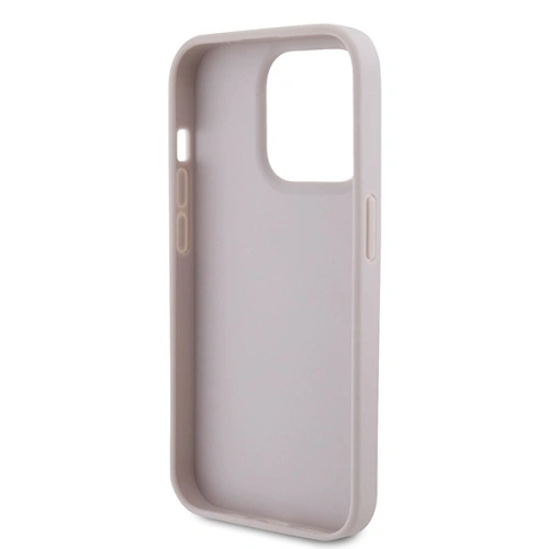 Kup Guess Apple Geantă GUHCP15LP4TDPP iPhone 15 Pro hardcase Leather 4G Triangle Strass roz/roz - GUE2897 - {ean13} - Sklep Home Screen