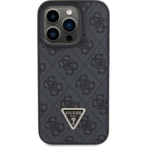 Etui Guess GUHCP15LP4TDSCPK Apple iPhone 15 Pro hardcase Crossbody 4G Metal Logo czarny/black