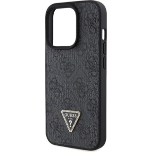 Etui Guess GUHCP15LP4TDSCPK Apple iPhone 15 Pro hardcase Crossbody 4G Metal Logo czarny/black