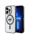 Buy Karl Lagerfeld KLHMP15XHCHNOTK Apple iPhone 15 Pro Max hardcase IML Choupette`s Head MagSafe transparent - KLD1708 - {ean13} - Home Screen Store Europe