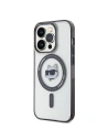 Buy Karl Lagerfeld KLHMP15XHCHNOTK Apple iPhone 15 Pro Max hardcase IML Choupette`s Head MagSafe transparent - KLD1708 - {ean13} - Home Screen Store Europe