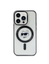 Buy Karl Lagerfeld KLHMP15XHCHNOTK Apple iPhone 15 Pro Max hardcase IML Choupette`s Head MagSafe transparent - KLD1708 - {ean13} - Home Screen Store Europe