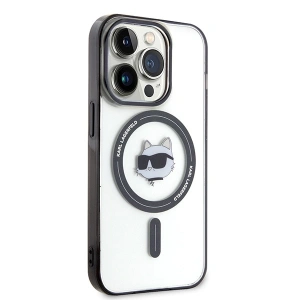Kup Etui Karl Lagerfeld KLHMP15XHCHNOTK Apple iPhone 15 Pro Max hardcase IML Choupette`s Head MagSafe transparent - KLD1708 - {ean13} - Sklep Home Screen
