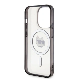 Buy Karl Lagerfeld KLHMP15XHCHNOTK Apple iPhone 15 Pro Max hardcase IML Choupette`s Head MagSafe transparent - KLD1708 - {ean13} - Home Screen Store Europe