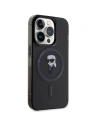 Buy Karl Lagerfeld KLHMP15XHFCKNOK Apple iPhone 15 Pro Max hardcase IML Ikonik MagSafe black - KLD1709 - {ean13} - Home Screen Store Europe