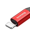 Kup Kabel sprängungslicht Lightning Baseus Spring 1m 2A (rot) - BSU352RED - {ean13} - Sklep Home Screen