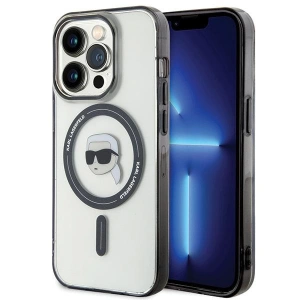 Kup Etui Karl Lagerfeld KLHMP15XHKHNOTK Apple iPhone 15 Pro Max hardcase IML Karlova hlava MagSafe transparentní - KLD1710 - {ean13} - Sklep Home Screen