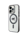 Buy Karl Lagerfeld KLHMP15XHKHNOTK Apple iPhone 15 Pro Max hardcase IML Karl`s Head MagSafe transparent - KLD1710 - {ean13} - Home Screen Store Europe