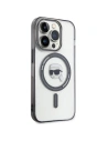 Buy Karl Lagerfeld KLHMP15XHKHNOTK Apple iPhone 15 Pro Max hardcase IML Karl`s Head MagSafe transparent - KLD1710 - {ean13} - Home Screen Store Europe