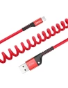 Kup Cablul spiralat Lightning Baseus Spring 1m 2A (roșu) - BSU352RED - {ean13} - Sklep Home Screen