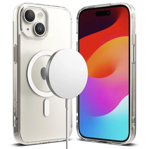 Kup Ringke Apple Case Fusion Magnetic MagSafe iPhone 15 Plus / 14 Plus Matte Clear - RGK1856 - {ean13} - Sklep Home Screen