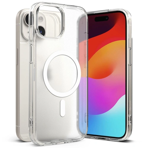 Kup Ringke Apple Case Fusion Magnetic MagSafe iPhone 15 Plus / 14 Plus Matte Clear - RGK1856 - {ean13} - Sklep Home Screen