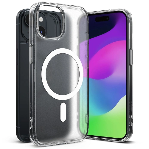Kup Ringke Apple Case Fusion Magnetic MagSafe iPhone 15 Plus / 14 Plus Matte Clear - RGK1856 - {ean13} - Sklep Home Screen